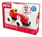 Drevená stavebnica Pretekárske autíčko Magnetic Race Car BRIO 5 magnetických dielov od 12 mes BRIO4855 