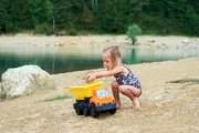 Stavebné autíčko vyklápač Monster Tipper Truck Beach Écoiffier dĺžka 59 cm od 18 mes