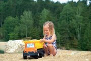 Stavebné autíčko vyklápač Monster Tipper Truck Beach Écoiffier dĺžka 59 cm od 18 mes