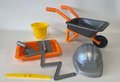 Murársky fúrik The Builder Kit Écoiffier s prilbou a pracovným náradím od 18 mes