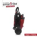 Trojkolka skladacia smarTfold 7v1 400 TouchSteering smarTrike kompaktná s EVA kolesami červená od 9 mes