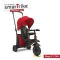 Trojkolka skladacia smarTfold 7v1 400 TouchSteering smarTrike kompaktná s EVA kolesami červená od 9 mes