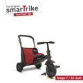 Trojkolka skladacia smarTfold 7v1 400 TouchSteering smarTrike kompaktná s EVA kolesami červená od 9 mes