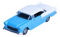 Autíčko v boxe Chevrolet Bel Air 1955 Majorette kovové s gumenými kolieskami dĺžka 7,5 cm 1:64