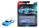 Autíčko v boxe Chevrolet Bel Air 1955 Majorette kovové s gumenými kolieskami dĺžka 7,5 cm 1:64