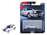Autíčko v boxe Shelby GT350 1965 Majorette kovové s gumenými kolieskami dĺžka 7,5 cm 1:64