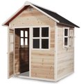 Domček cédrový Loft 100 Natural Exit Toys s vodeodolnou strechou prírodný
