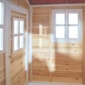 Domček cédrový Loft 100 Natural Exit Toys s vodeodolnou strechou prírodný