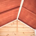 Domček cédrový Loft 100 Natural Exit Toys s vodeodolnou strechou prírodný