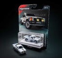 Autíčko Collection 1985 Toyota Hilux SR5 Pick Up Majorette mașinuță metalică în cutie de expunere, cu roți din cauciuc, lungime 7,5 cm, 1:64