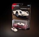 Autíčko Collection 1955 Porsche Spyder Majorette mașinuță metalică în cutie de expunere, cu roți din cauciuc; lungime 7,5 cm; scara 1:64