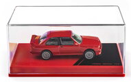 Mașinuță Collection 1986 BMW M3 Majorette mașinuță metalică în cutie de expunere, cu roți din cauciuc; lungime 7,5 cm; 1:64