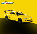 Mașinuță Collection 1995 Toyota Supra Majorette din metal, în cutie de expunere, cu roți din cauciuc; lungime 7,5 cm; 1:64