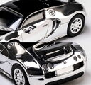 Autíčko Collection 2005 Bugatti Veyron 16.4 Majorette kovové vo výstavnom boxe s gumenými kolieskami dĺžka 7,5 cm 1:64 MJ5001030