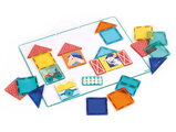 Magnetická stavebnica Magnetic Building Board Ludi s tabuľou 27 dielov LU50052
