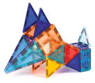 Magnetická stavebnica Magnetic XXL Ludi 100 dielov LU50054