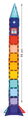 Magnetická stavebnica Magnetic XXL Ludi 100 dielov LU50054
