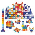 Magnetická stavebnica Magnetic XXL Ludi 100 dielov LU50054