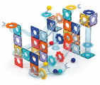 Magnetická stavebnica guličková dráha Magnetic Circuit Ludi 80 dielov
