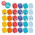 Magnetická stavebnica kocky Magnetic Cubes Ludi 28 dielov