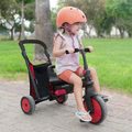 Trojkolka skladacia a sklápateľná smarTfold 6v1 smarTrike 300 Plus Red TouchSteering kompaktná s EVA kolesami od 10 mes