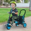 Tricikli összecsukható smarTfold 6in1 300 Plus TouchSteering smarTrike EVA kerekekkel kék 10 hó-tól
