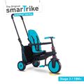 Tricikli összecsukható smarTfold 6in1 300 Plus TouchSteering smarTrike EVA kerekekkel kék 10 hó-tól