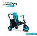 Tricikli összecsukható smarTfold 6in1 300 Plus TouchSteering smarTrike EVA kerekekkel kék 10 hó-tól