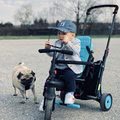 Trojkolka skladacia a sklápateľná smarTfold 6v1 smarTrike 300 Plus Blue TouchSteering kompaktná s EVA kolesami od 10 mes