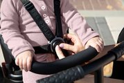 Trojkolka skladacia a sklápateľná smarTfold 6v1 Black smarTrike 300 Plus Touchsteering kompaktná s EVA kolesami od 10 mes
