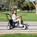 Trojkolka skladacia a sklápateľná smarTfold 6v1 Black smarTrike 300 Plus Touchsteering kompaktná s EVA kolesami od 10 mes