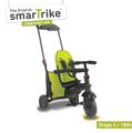 Tříkolka skládací smarTfold 7v1 smarTrike 500 TouchSteering polstrovaná s EVA kolečky zelená od 9 měsíců