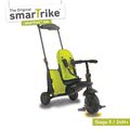 Tříkolka skládací smarTfold 7v1 smarTrike 500 TouchSteering polstrovaná s EVA kolečky zelená od 9 měsíců