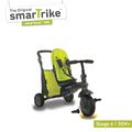 Tříkolka skládací smarTfold 7v1 smarTrike 500 TouchSteering polstrovaná s EVA kolečky zelená od 9 měsíců