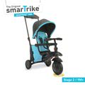 Trojkolka skladacia smarTfold 7v1 500 TouchSteering smarTrike polstrovaná s EVA kolesami modrá od 9 mes