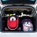Trojkolka skladacia smarTfold 7v1 500 Stroller Melange smarTrike TouchSteering červená polstrovaná s EVA kolesami od 9 mesiacov ako kočík