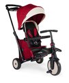 Trojkolka skladacia smarTfold 7v1 500 Stroller Melange smarTrike TouchSteering červená polstrovaná s EVA kolesami od 9 mesiacov ako kočík