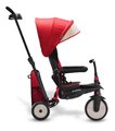Trojkolka skladacia smarTfold 7v1 500 Stroller Melange smarTrike TouchSteering červená polstrovaná s EVA kolesami od 9 mesiacov ako kočík