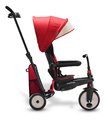 Trojkolka skladacia smarTfold 7v1 500 Stroller Melange smarTrike TouchSteering červená polstrovaná s EVA kolesami od 9 mesiacov ako kočík