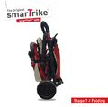 Trojkolka skladacia smarTfold 7v1 600 smarTrike TouchSteering polstrovaná s EVA kolesami luxusná hnedá od 9 mes