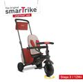 Trojkolka skladacia smarTfold 7v1 600 smarTrike TouchSteering polstrovaná s EVA kolesami luxusná hnedá od 9 mes