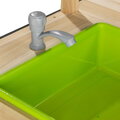 Záhradná kuchynka Yummy 50 Wooden Mud Kitchen Exit Toys s tečúcou vodou v dreze a kuchynským náradím ET51100000