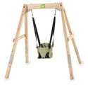 Hojdačka z cyprusového dreva Silvi Swing Exit Toys sedadlo s nastaviteľnou výškou ET51501000
