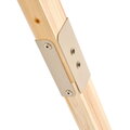 Hojdačka z cyprusového dreva Silvi Double Swing Exit Toys s dvoma sedadlami s nastaviteľnou výškou ET51502000