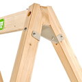 Hojdačka z cyprusového dreva Silvi Swing Exit Toys s upevnením do steny a sedadlo s nastaviteľnou výškou ET51503000