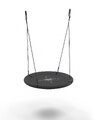 Hojdačka v tvare hniezda Nest Swing Black Exit Toys s nastaviteľnou výškou sedadla priemer 100 cm