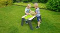 Pieskovisko cédrové stôl na vodu a piesok Aksent sand&water table Exit Toys veľké s krytom objem 32 kg