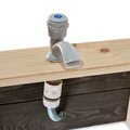 Pieskovisko s kuchynkou s tečúcou vodou Aksent Wooden Sandpit Exit Toys objem 440 kg s kuchynskými doplnkami 200*140 cm od 3 rokov
