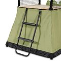 Hracia veža multifunkčná s 2 hojdačkami Ivy play tower double swing Exit Toys so stanom pieskoviskom a šmykľavkou kovová konštrukcia