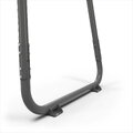 Multifunkčné fitness centrum GetSet Monkeybar MB110 Wall Mount Grey Exit Toys oceľová konštrukcia s hojdačkou a sieťou na šplhanie s upevnením na sten